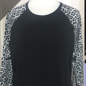 LuLaRoe NWT XL Randy Leopard
